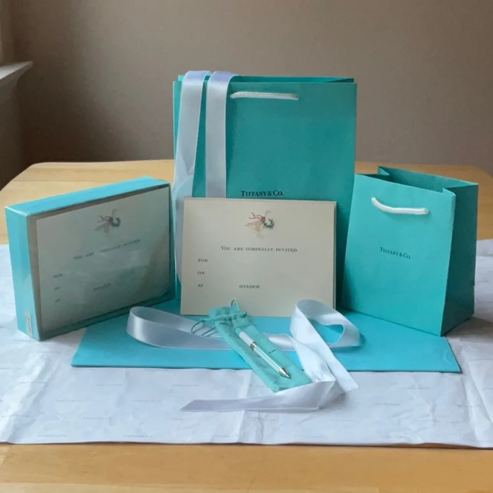📝 TIFFANY & CO. STATIONARY AND PENCIL BUNDLE 📝 NWOT 📝